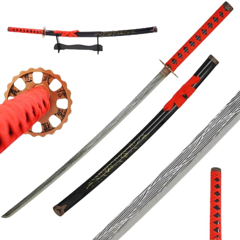 39” Snake Eye Tactical Single Samurai Katana Sword