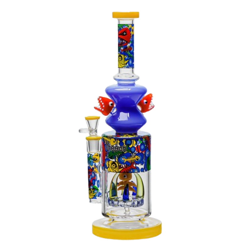 CHEECH PIRHANNA TAKE OVER 11"" WATER PIPE