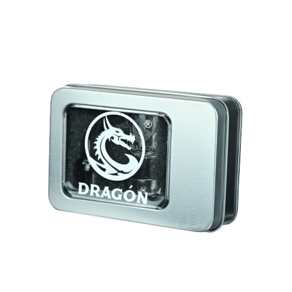 DRAGON - QUARTZ 14MM MALE 90° GLOW IN THE DARK TERP SLURPER KIT
