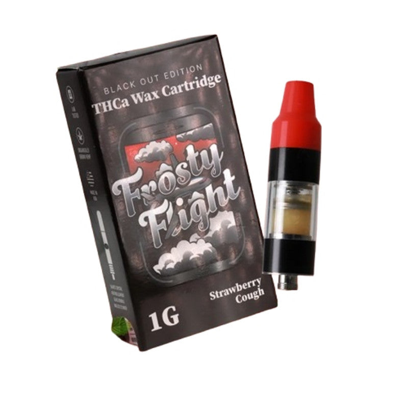 FROSTY FLIGHT BLACK OUT EDITION 1G THC-A WAX CARTRIDGE
