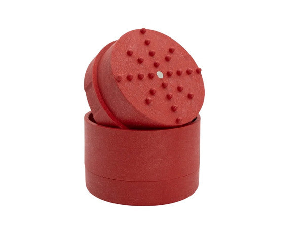 STACHE 3PC HEMP GRYNDER & ASHTRAY (63MM)