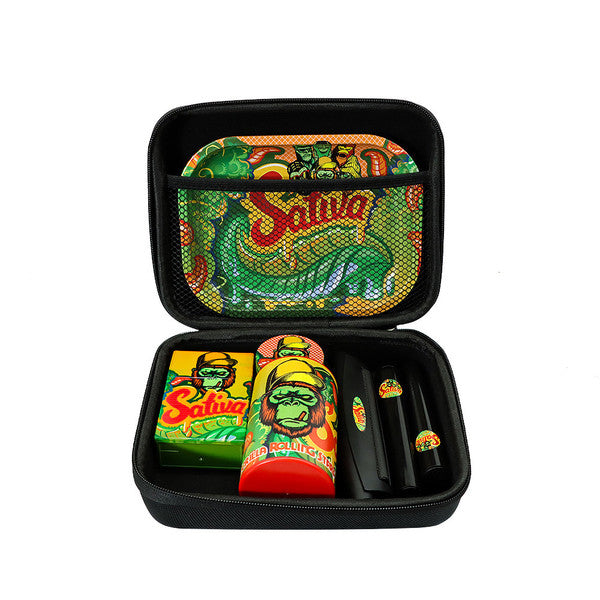 STRAINS 7 IN 1 TRAVEL SMOKING KIT WITH E.V.A CASE