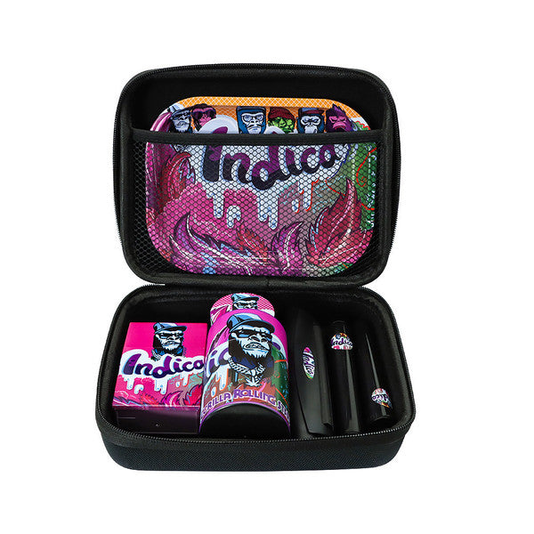STRAINS 7 IN 1 TRAVEL SMOKING KIT WITH E.V.A CASE