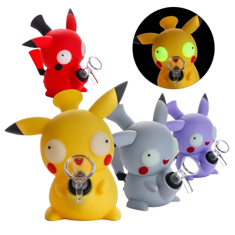 5″ Derpy Pikachu Silicone Hand Pipe