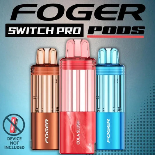 FOGER 30000 PUFF REPLACEMENT PODS 5CT/PACK *MADE IN USA & INDONESIA*