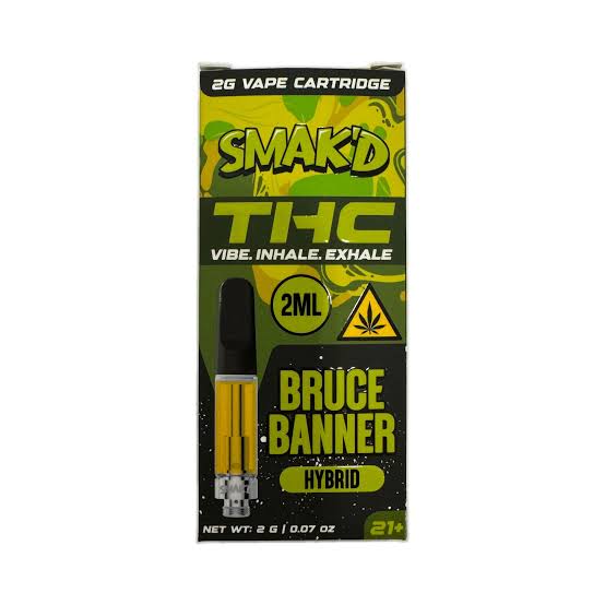 Smak’d D9 THC 2g Cartridge