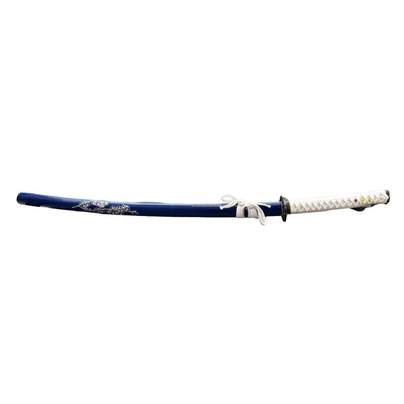 STEEL BATTLE READY KATANA SILVER BLADE
