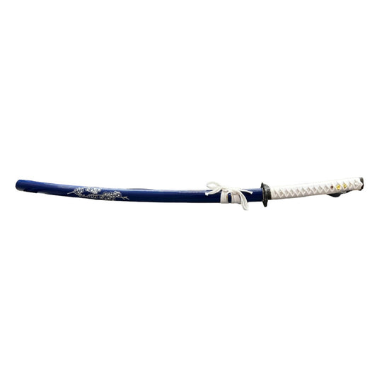 STEEL BATTLE READY KATANA SILVER BLADE
